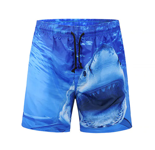 3D Printed Shark and Octopus Swim Trunks