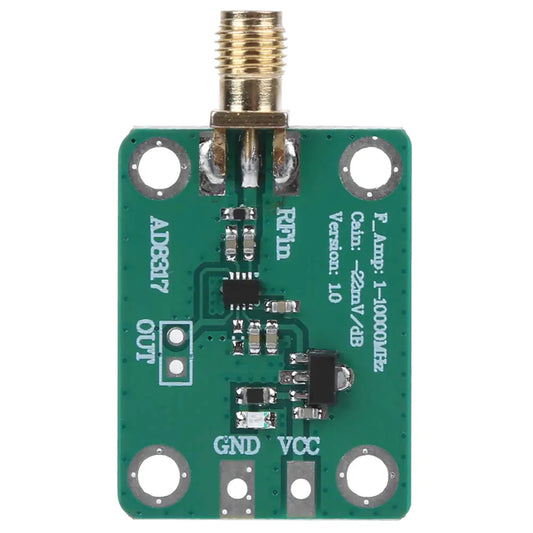 RF Power Meter AD8317 Logarithmic Detector RF Log Output Power Meter 1M-10000MHz Controller