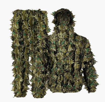 Titan 3D Leafy Suit - 3D Hunting Gear Suit for Men Mossy Oak Greenleaf Pattern (L/XL)