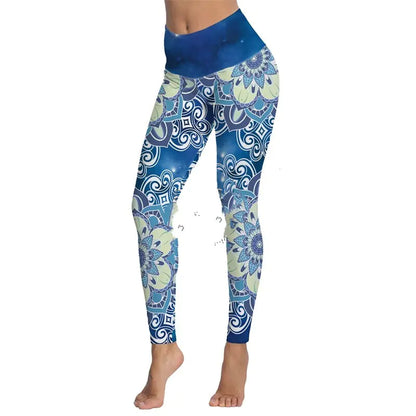 3D Digital Printed Yoga Leggings and Trousers