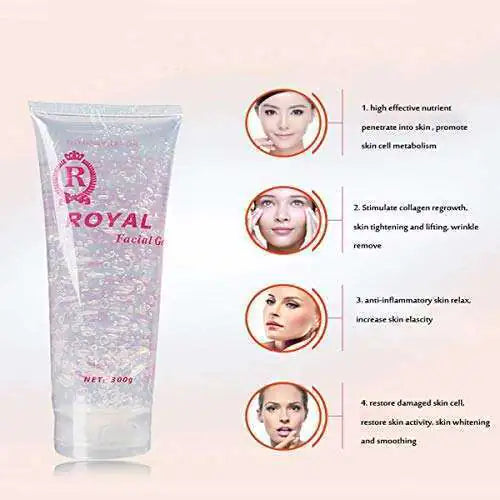 Cryo Hair Removal Gel for Ultrasound RF Beauty Devices
