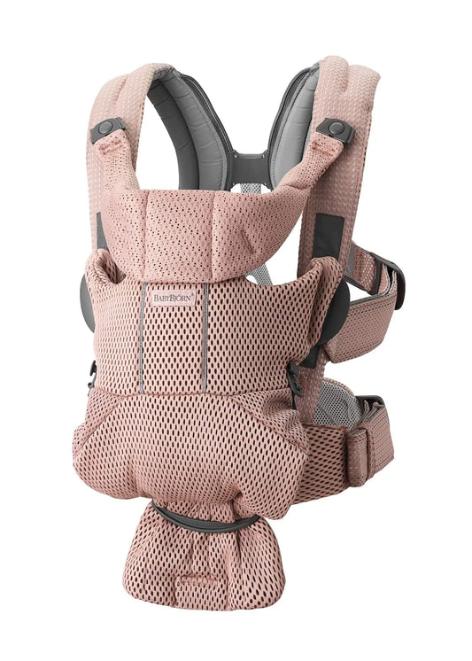 BabyBjörn Baby Carrier Free 3D Mesh Dusty Pink